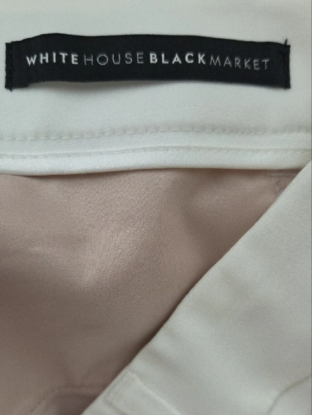 WHITE HOUSE BLACK MARKET THE 5 INCH SHORT SHORTS WHITE SIZE 0 - Picture 7 of 14